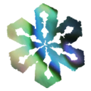 雪の花畑 SNOW FLOWER FARM 雪の結晶 雪花文 夜光貝 螺鈿の回転　アニメ